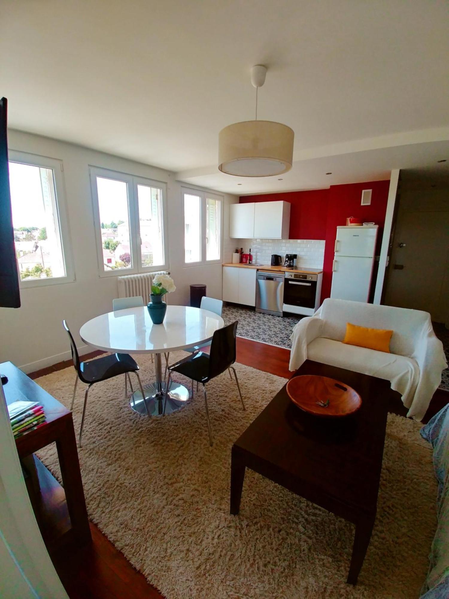 Cosy Et Lumineux 3 Pieces 600m Gare Apartment